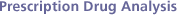 Prescription Drug Analysis